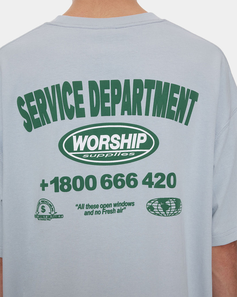 Department Oversize Cropped Tee