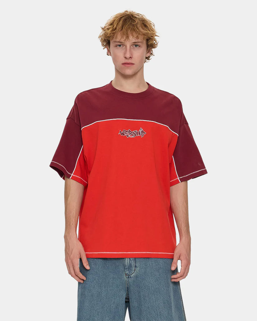 Hot Gossip Oversized Panel Tee