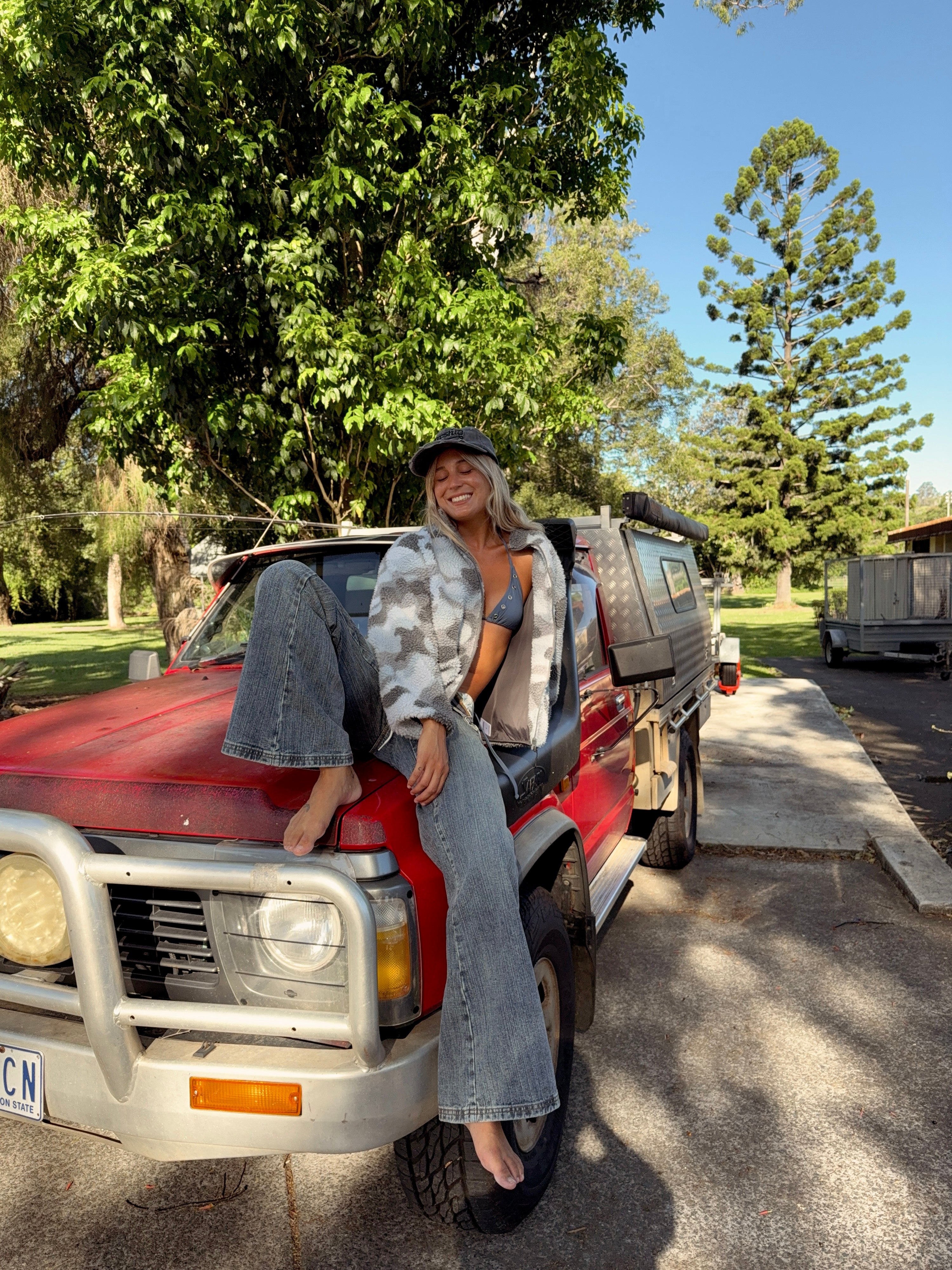 Crunk Camo Zip Thru Sherpa Fleece