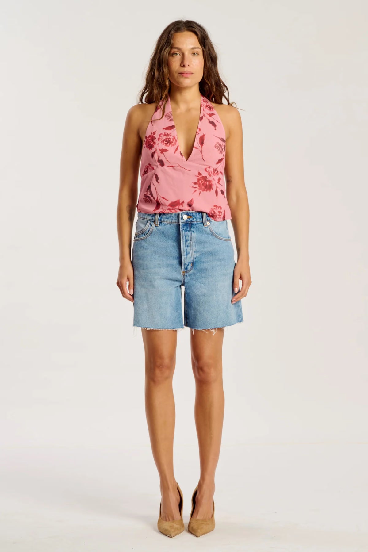 90s Relaxed Denim Short