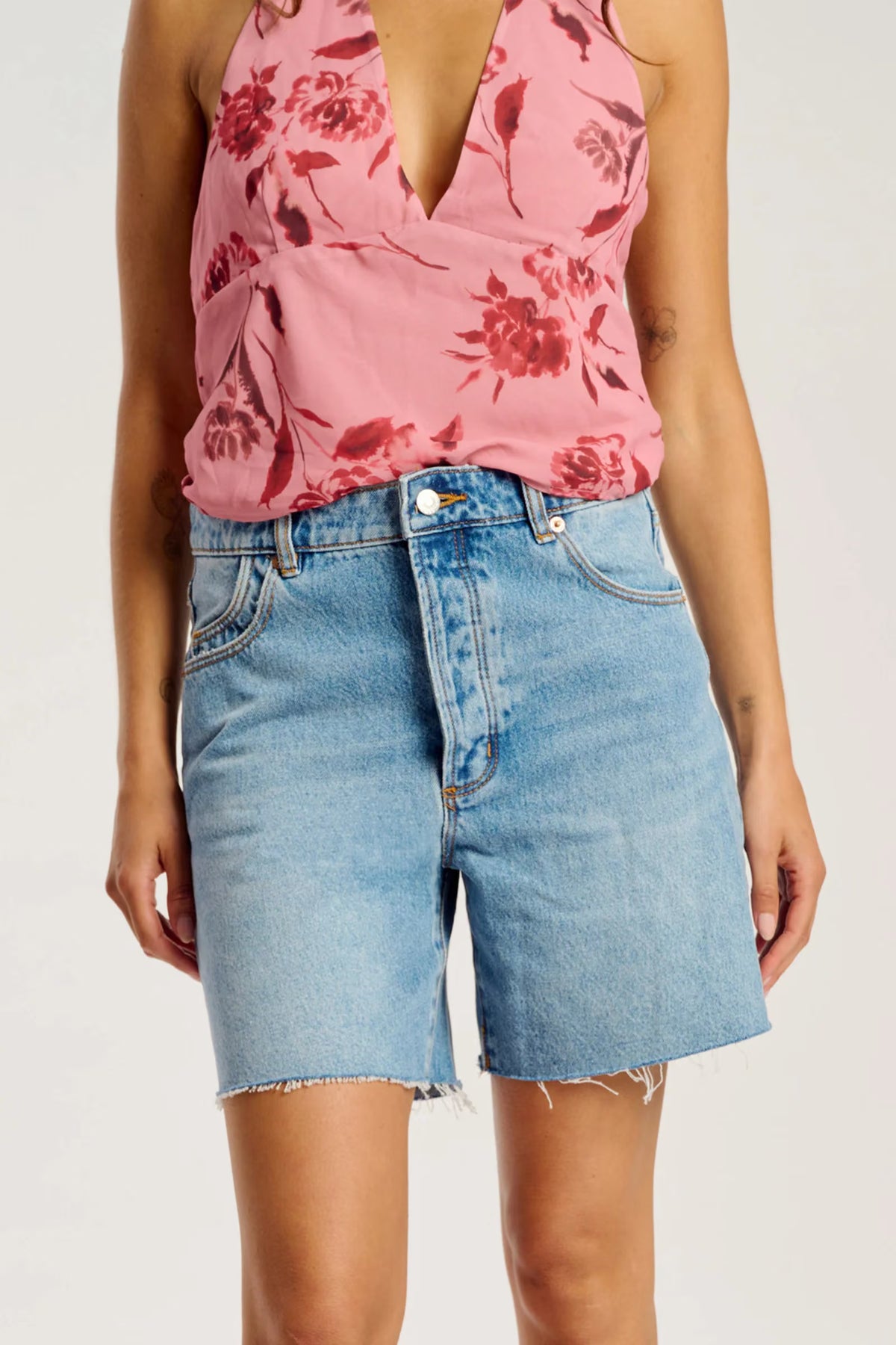 90s Relaxed Denim Short
