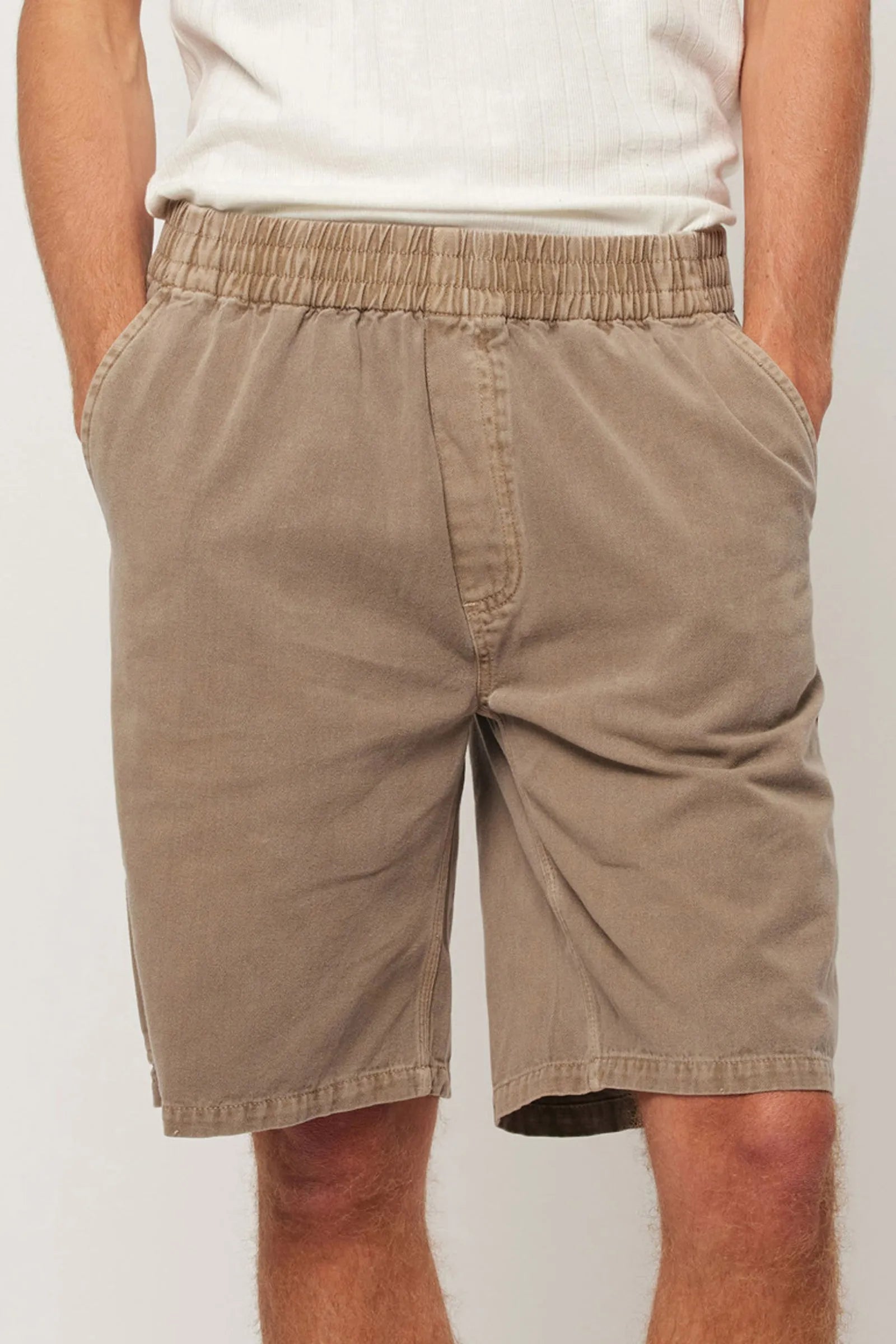 Tradie Carpenter Short - Mushroom