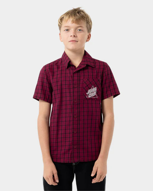 Not A Dot Hollow Boys Button Up Shirt