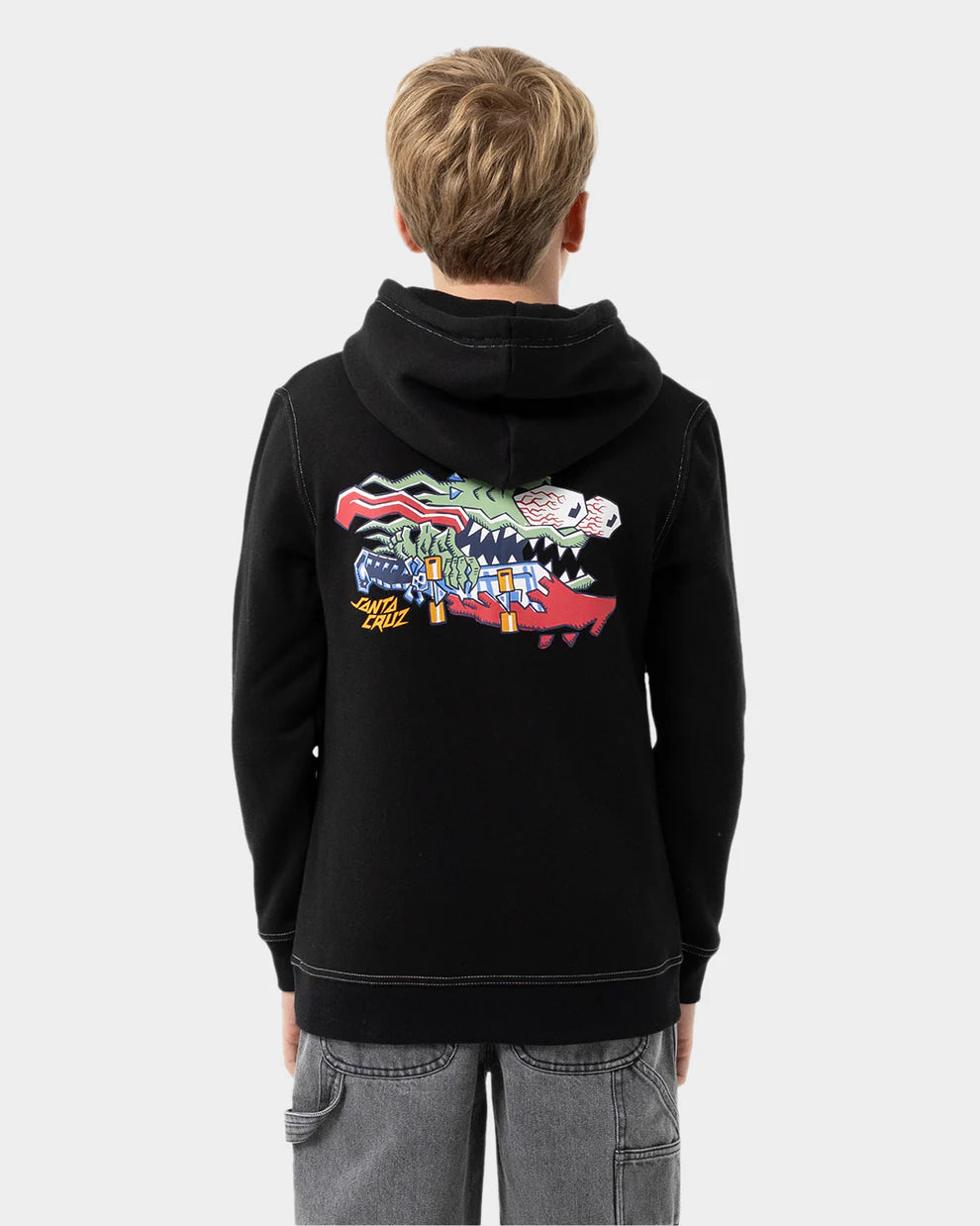 Meek Scratched Slasher Hoodie Boys