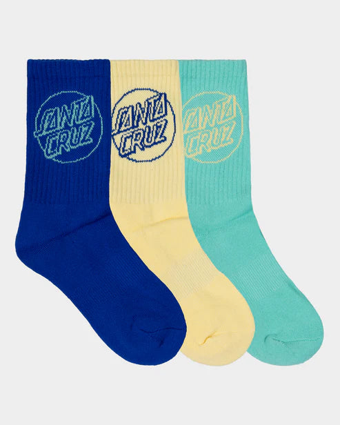 Opus Dot Boys Crew Sock 3 Pack