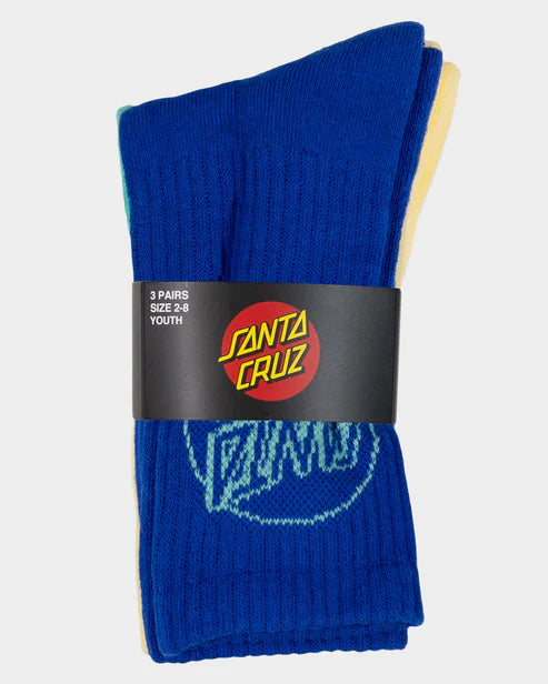 Opus Dot Boys Crew Sock 3 Pack