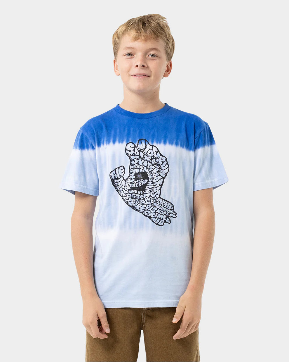 Letter Hand Mono Front Short Sleeve Tee