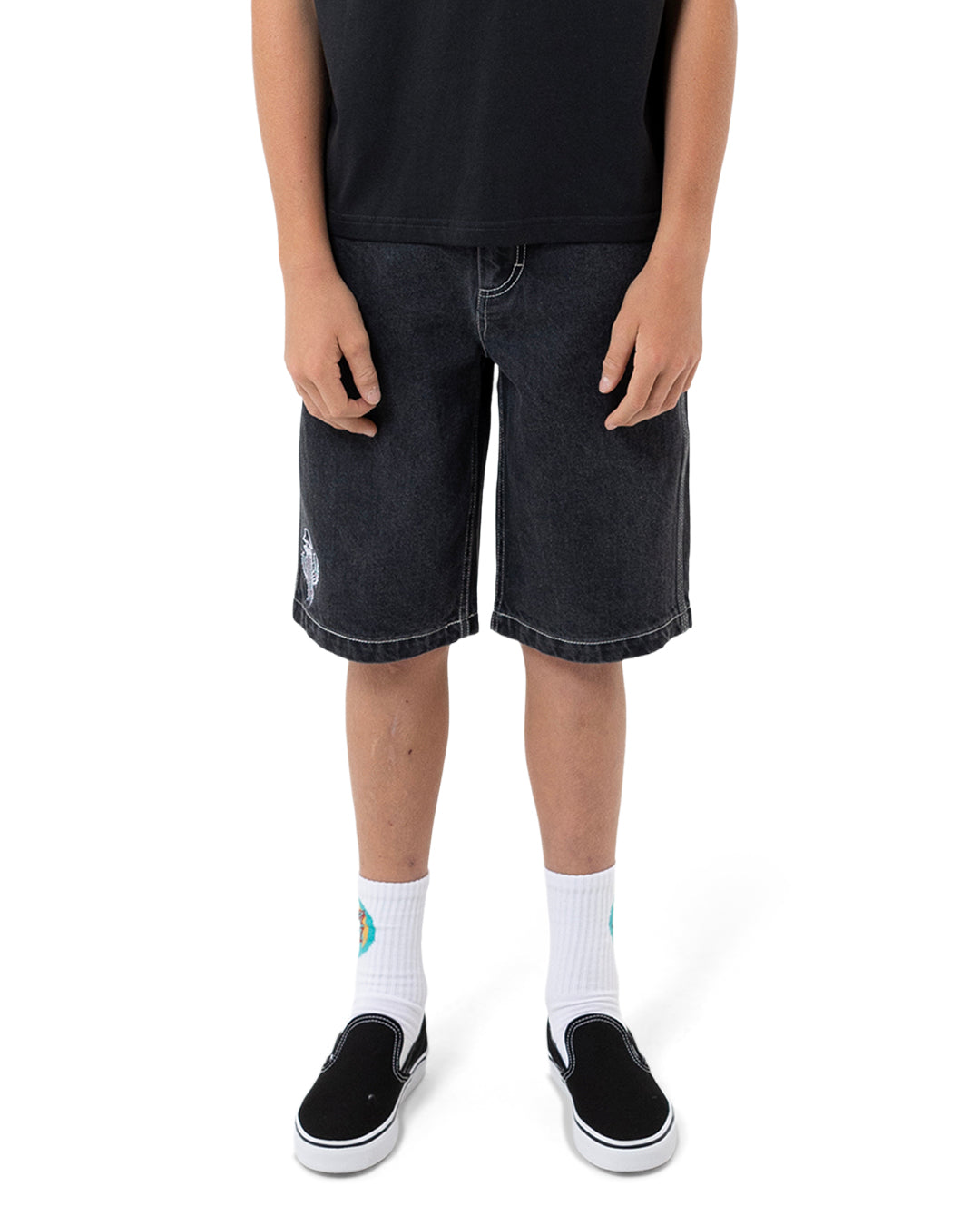 Tripper Stack Boys Jeans Shorts