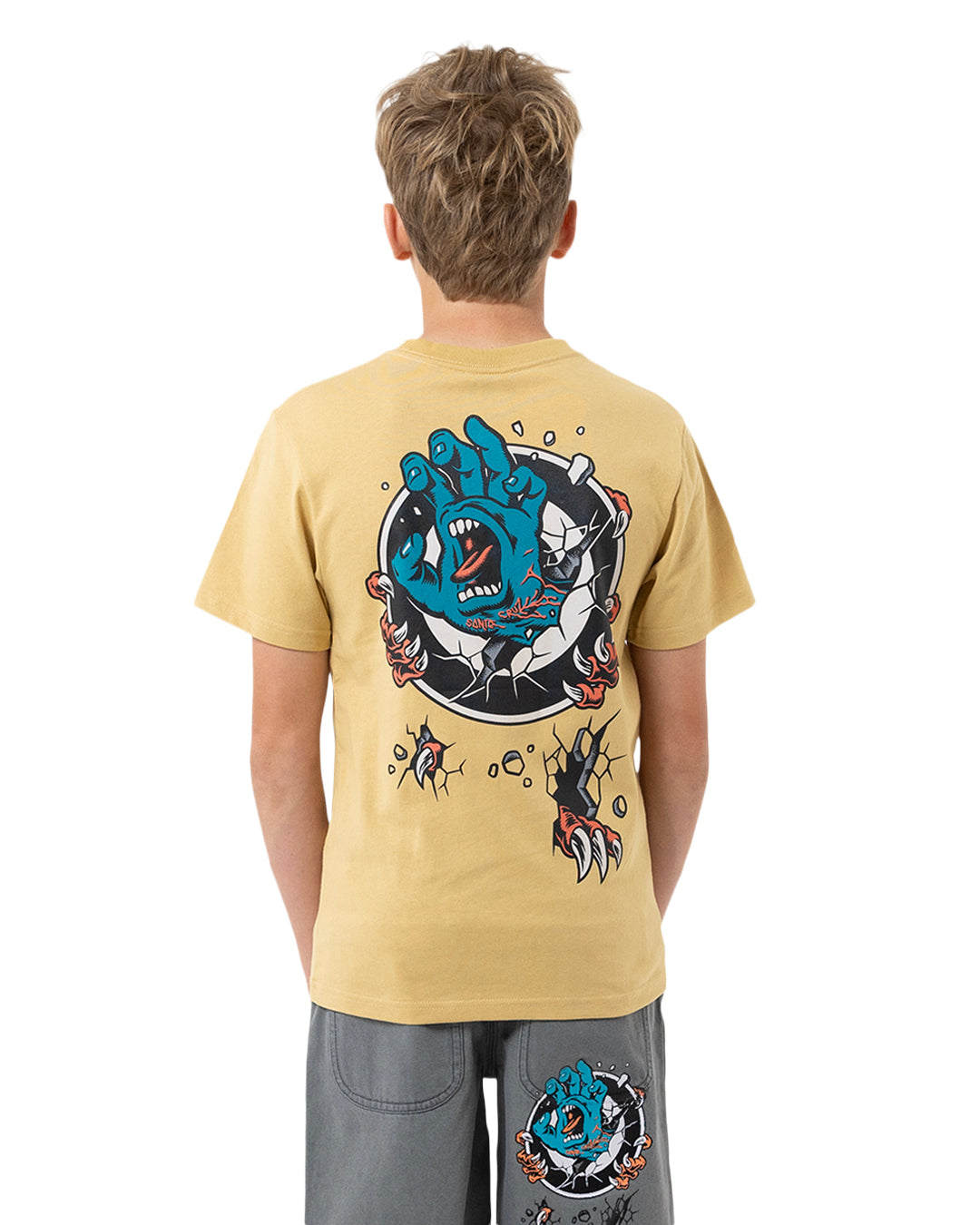 Kids Roskopp Screaming Target Centre Tee