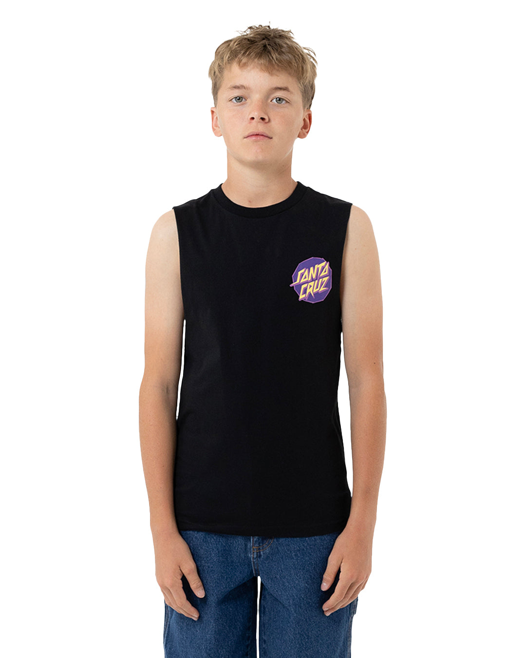 Meek Scratched Slasher Muscle T-Shirt