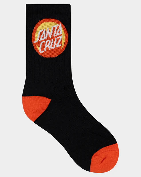 Boys Bold Shadow Dot Crew Socks 4 Pack