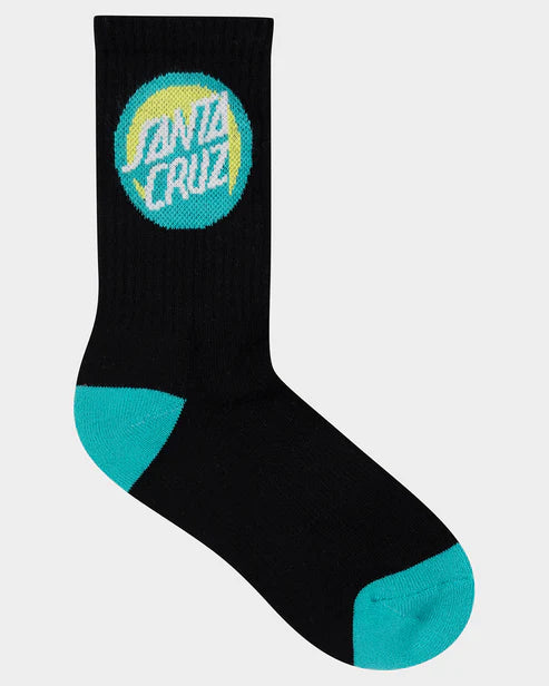 Boys Bold Shadow Dot Crew Socks 4 Pack