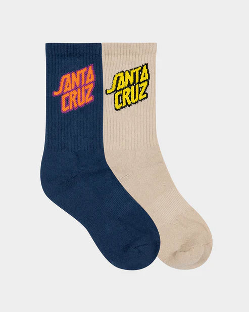 Summer 76 Stack Crew Socks 2 Pack