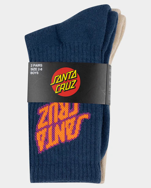 Summer 76 Stack Crew Socks 2 Pack