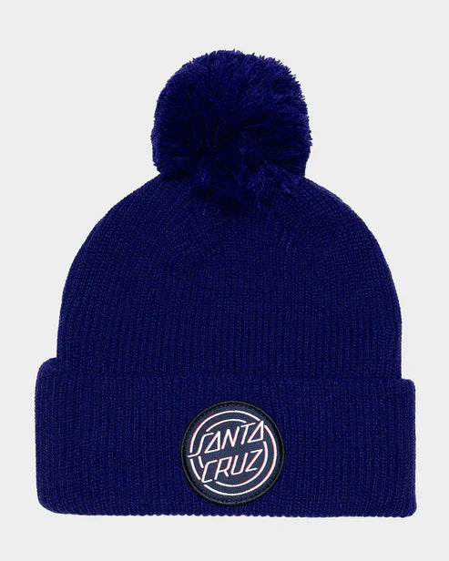 Triple Stroke Bobble Beanie