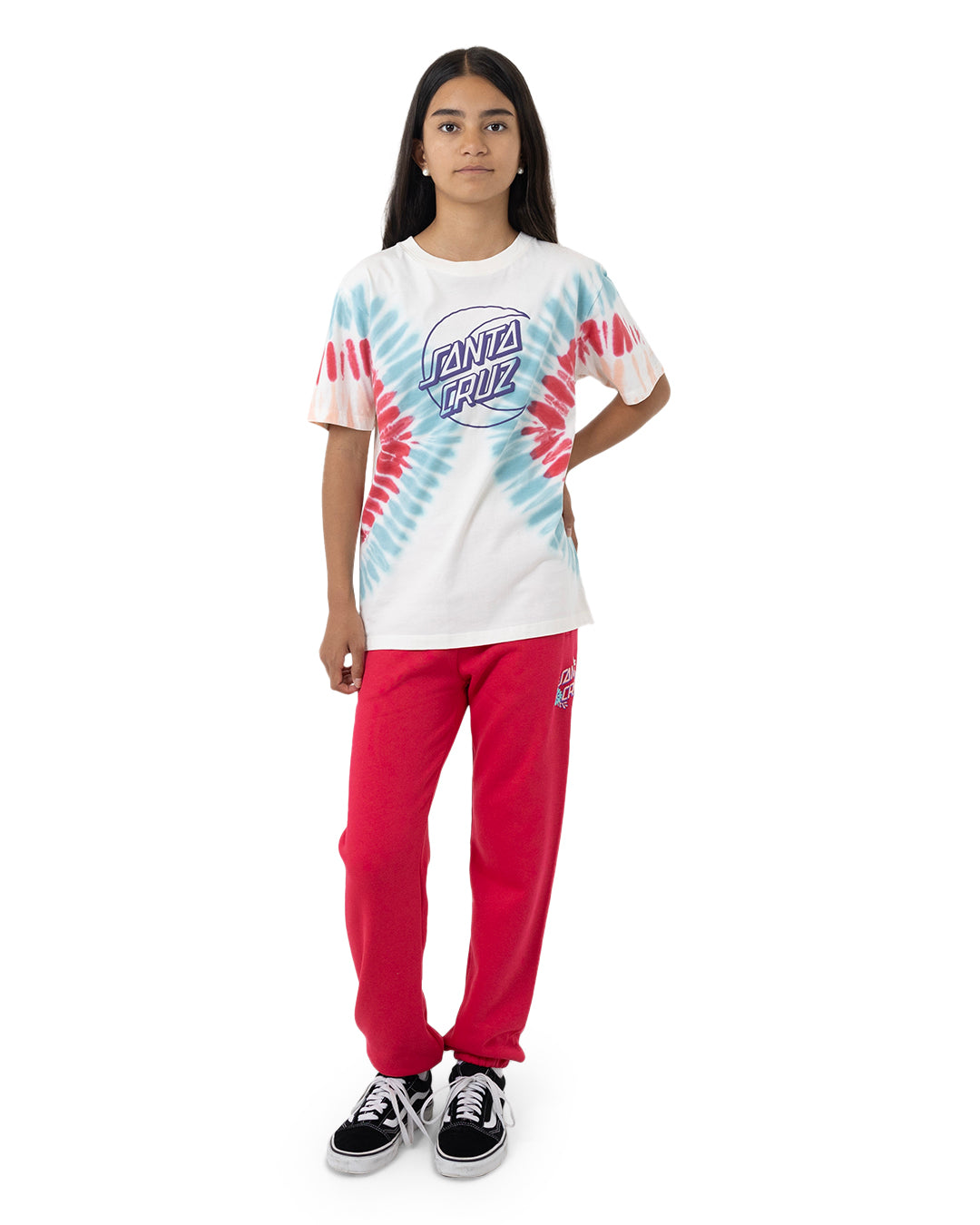 Moon Dot Outline Front Short Sleeve Tee