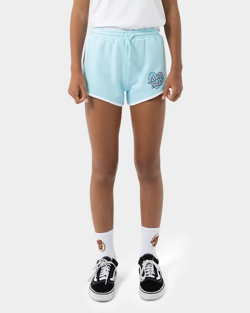 Checker Heart Dot Shorts