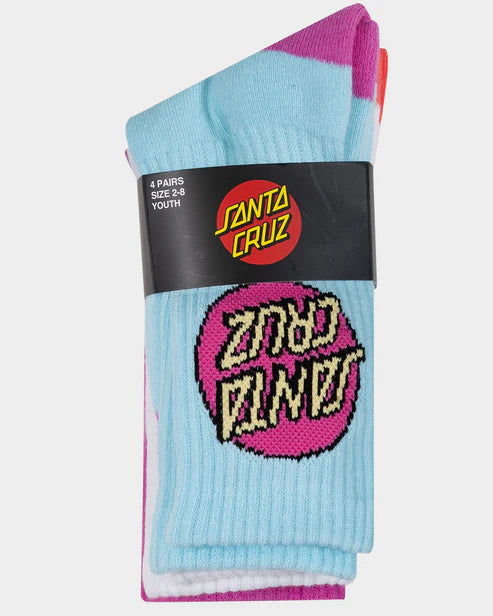 Other Dot Girls Crew Socks 4 Pack