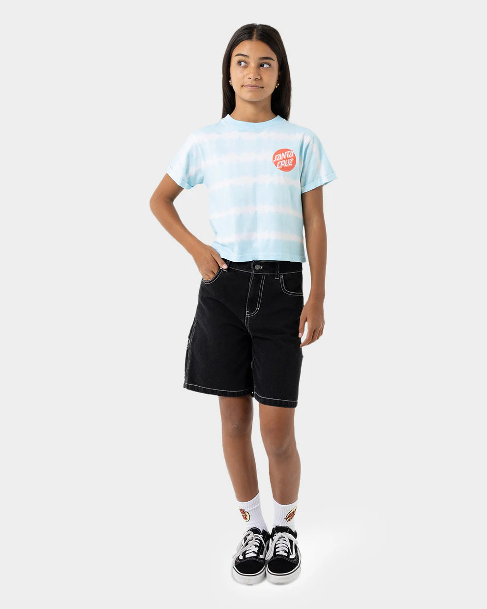 Other Dot Redux Short Sleeve Crop Tee Girls