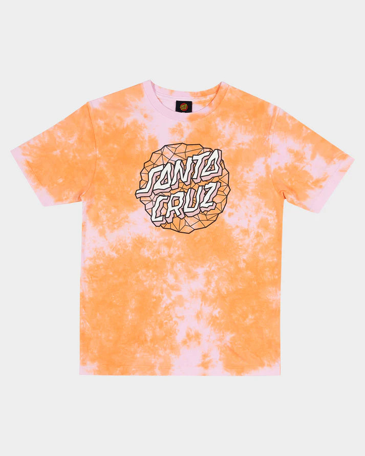 Girls Facet Dot Hollow Front Tee