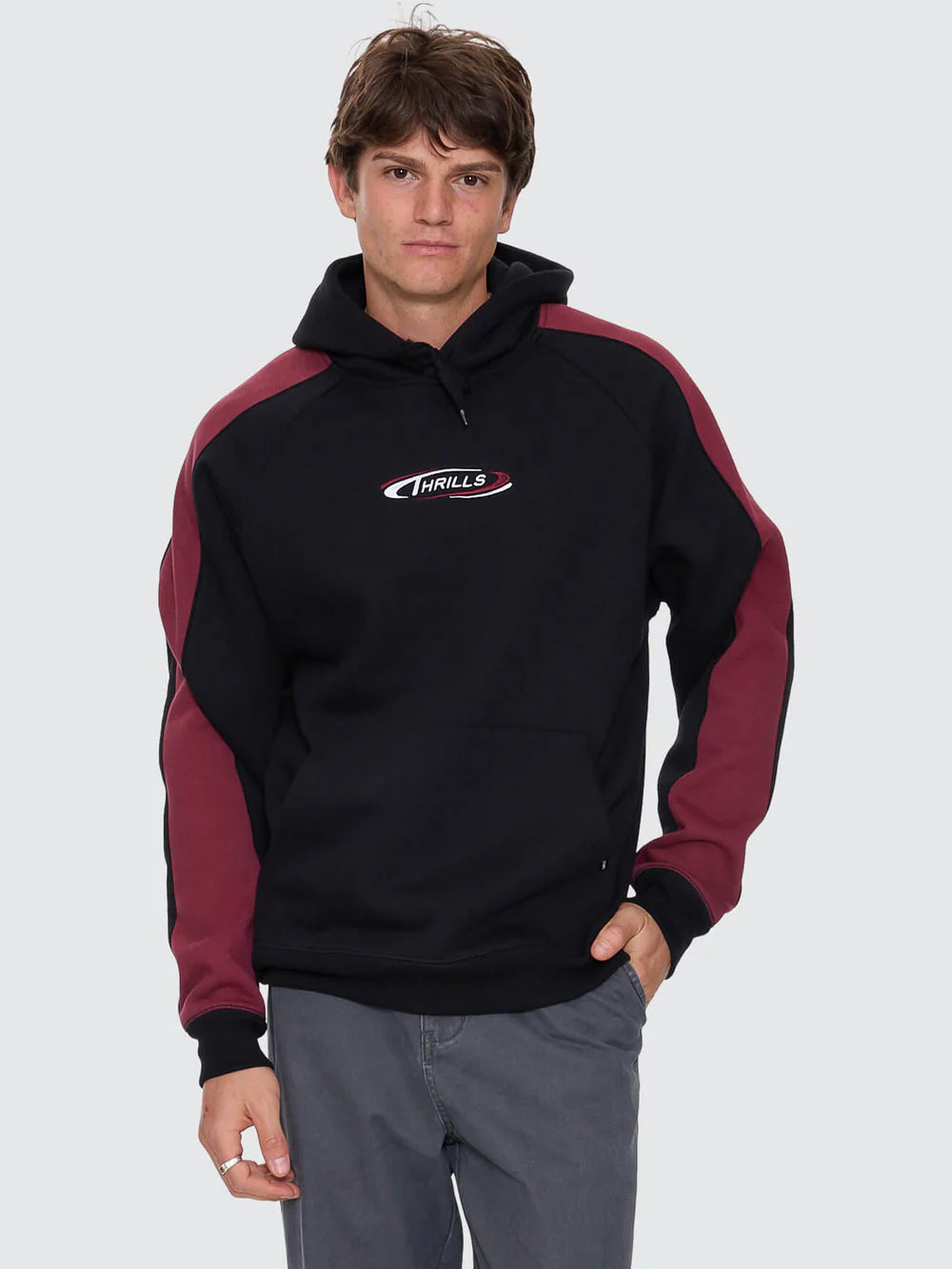 Spectral Raglan Panel Hood Black