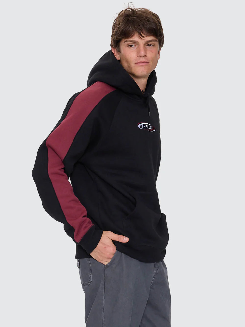 Spectral Raglan Panel Hood Black