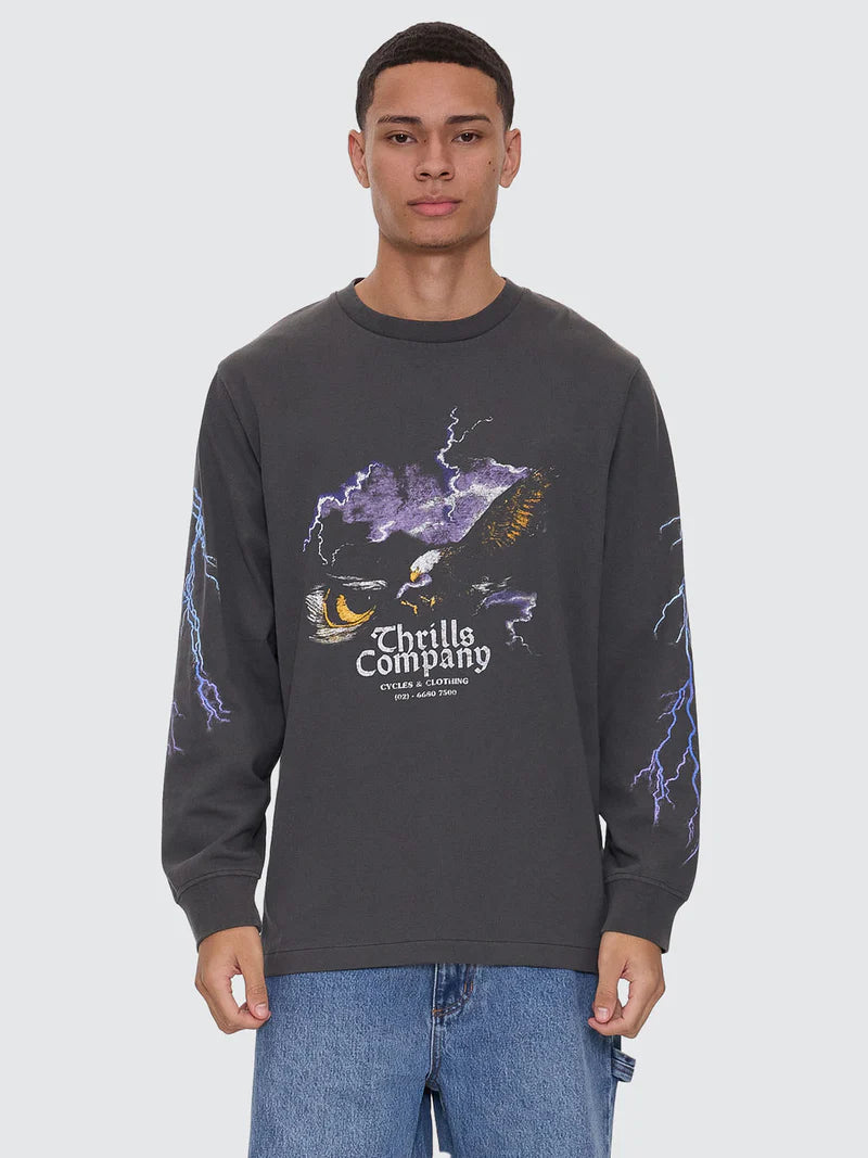 Flight Risk Oversized Long Sleeve Tee
