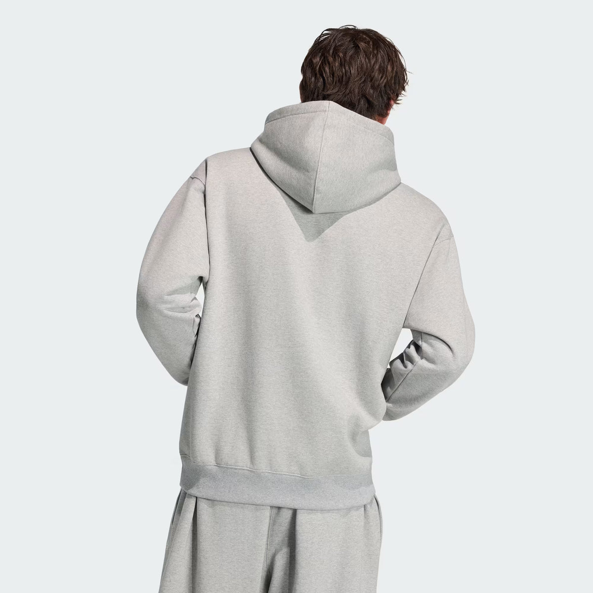 Ess Loose Hood Grey Heather