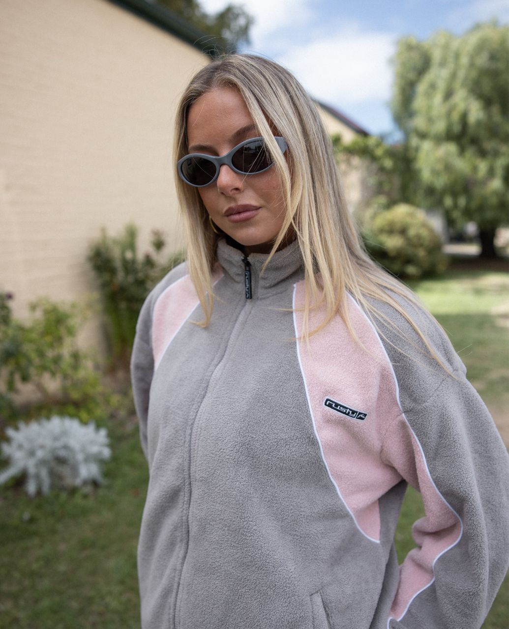 Two Tides Zip Through Sherpa Fleece