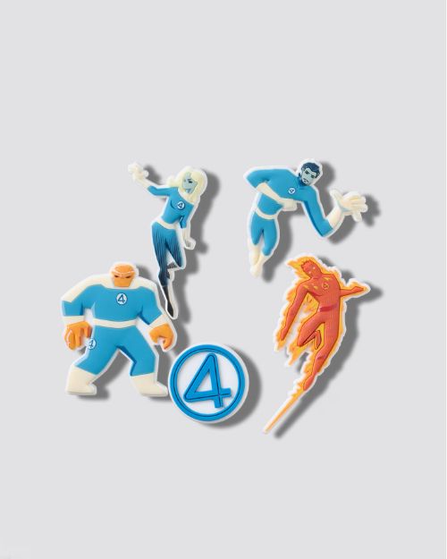 Jibbitz Fantastic 4 Marvel 5 Pack