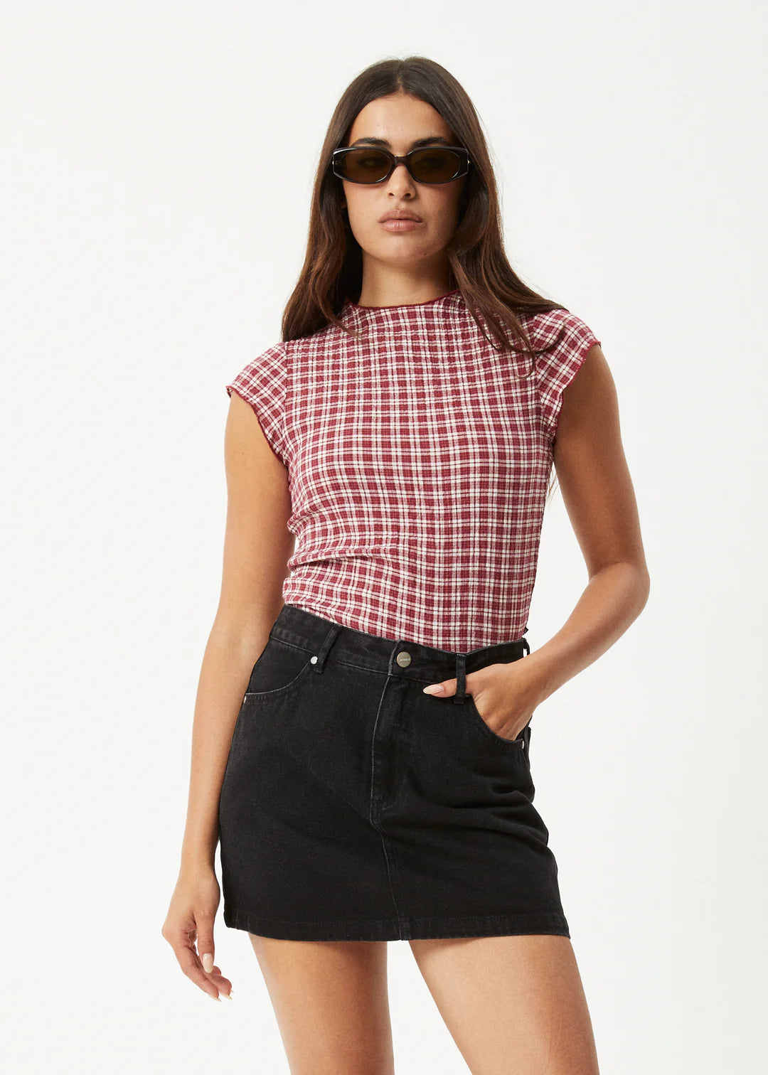 Base Collection Seersucker Top