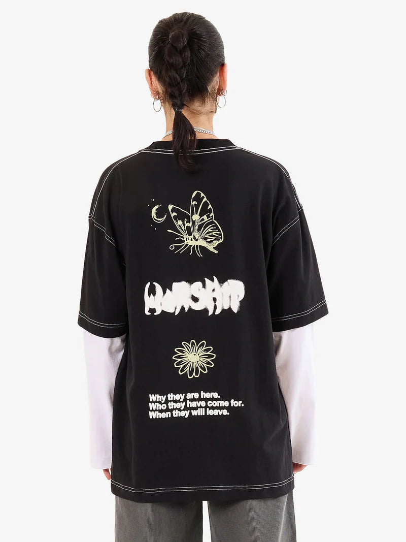 Never Assume Oversize Double Sleeve