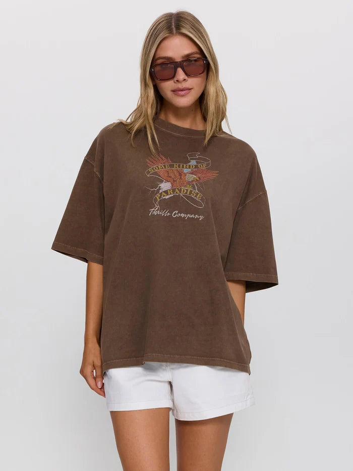 Banner Of Strength Over Sized Tee