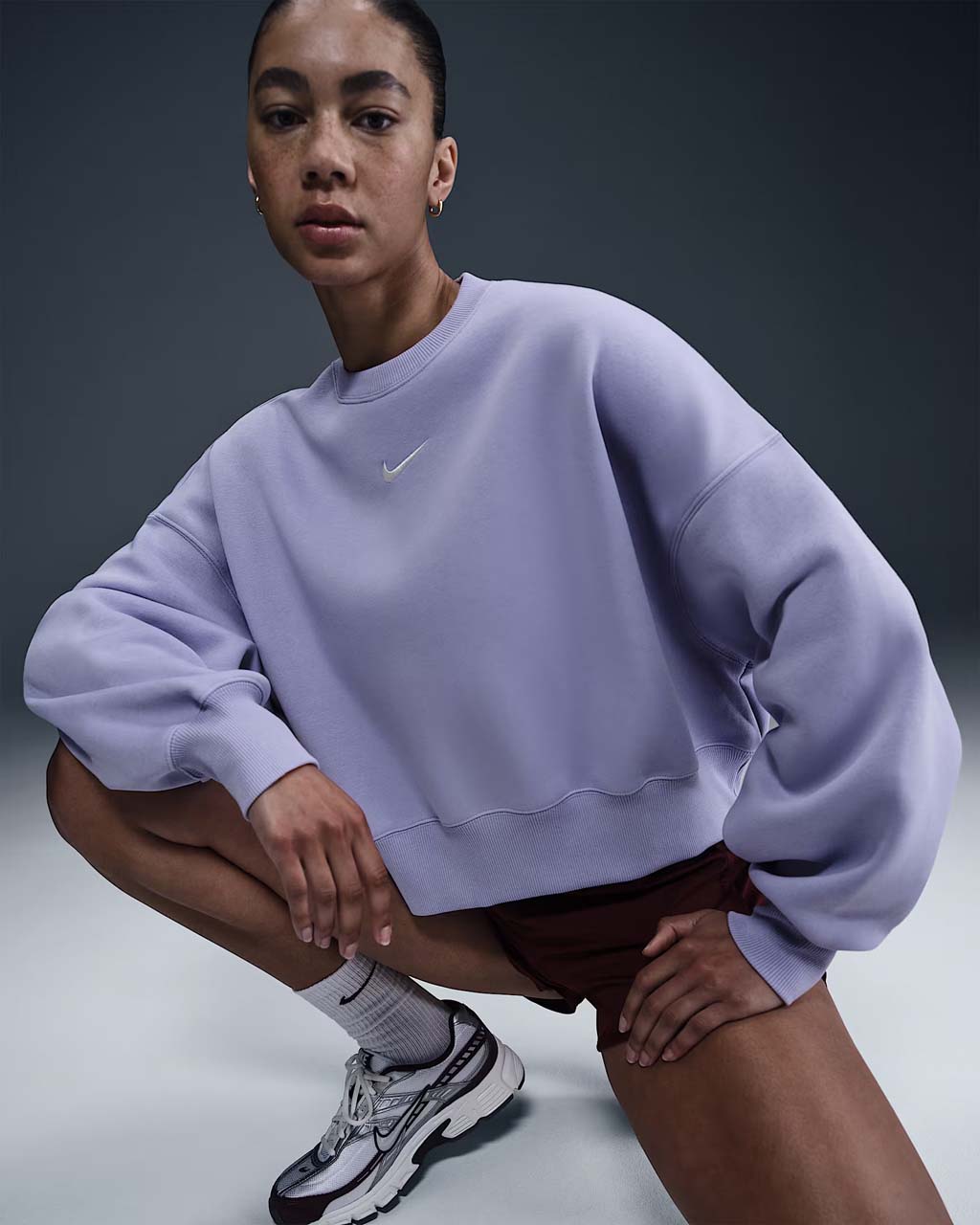 Nike Sportswear Phoenix Fleece Over-Oversized Crew-Neck Sweatshirt