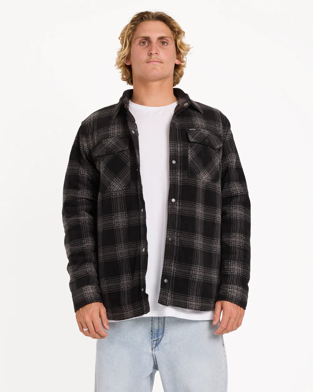 Bowered Fleece-Burnt Sienna