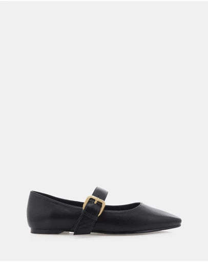 Fredia Ballet Flat Black
