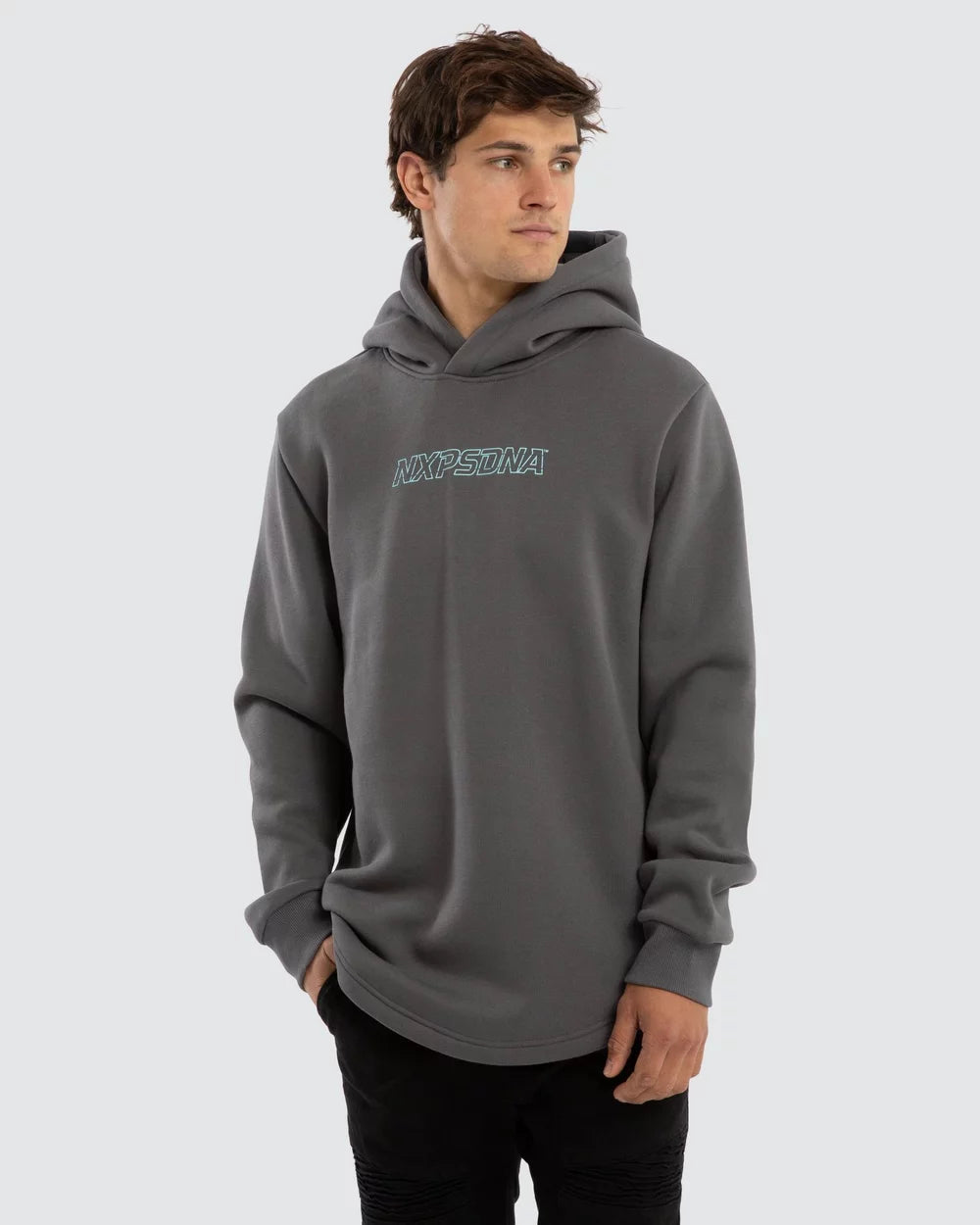 Public Dual Curved Hoodie