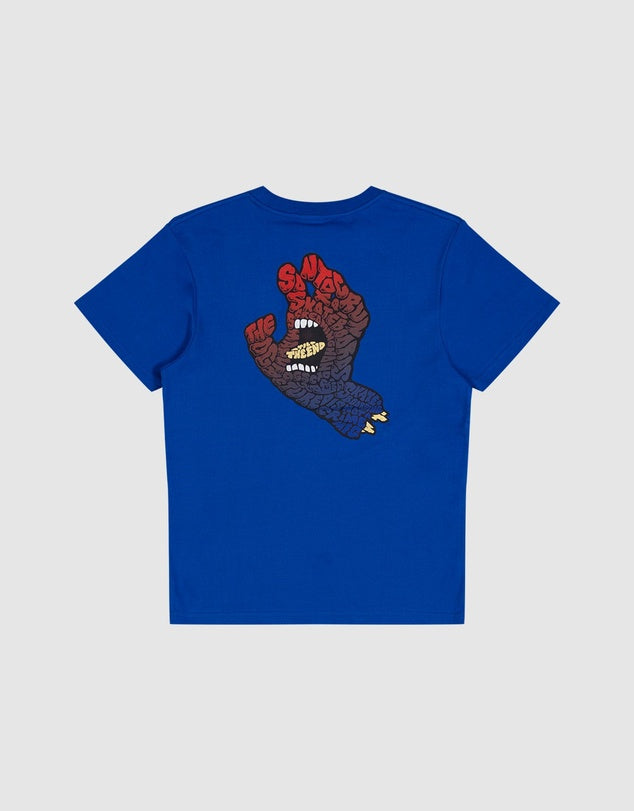 Letter Hand Fade Ss Tee