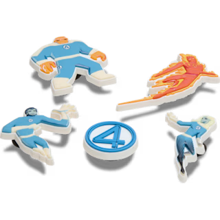 Jibbitz Fantastic 4 Marvel 5 Pack