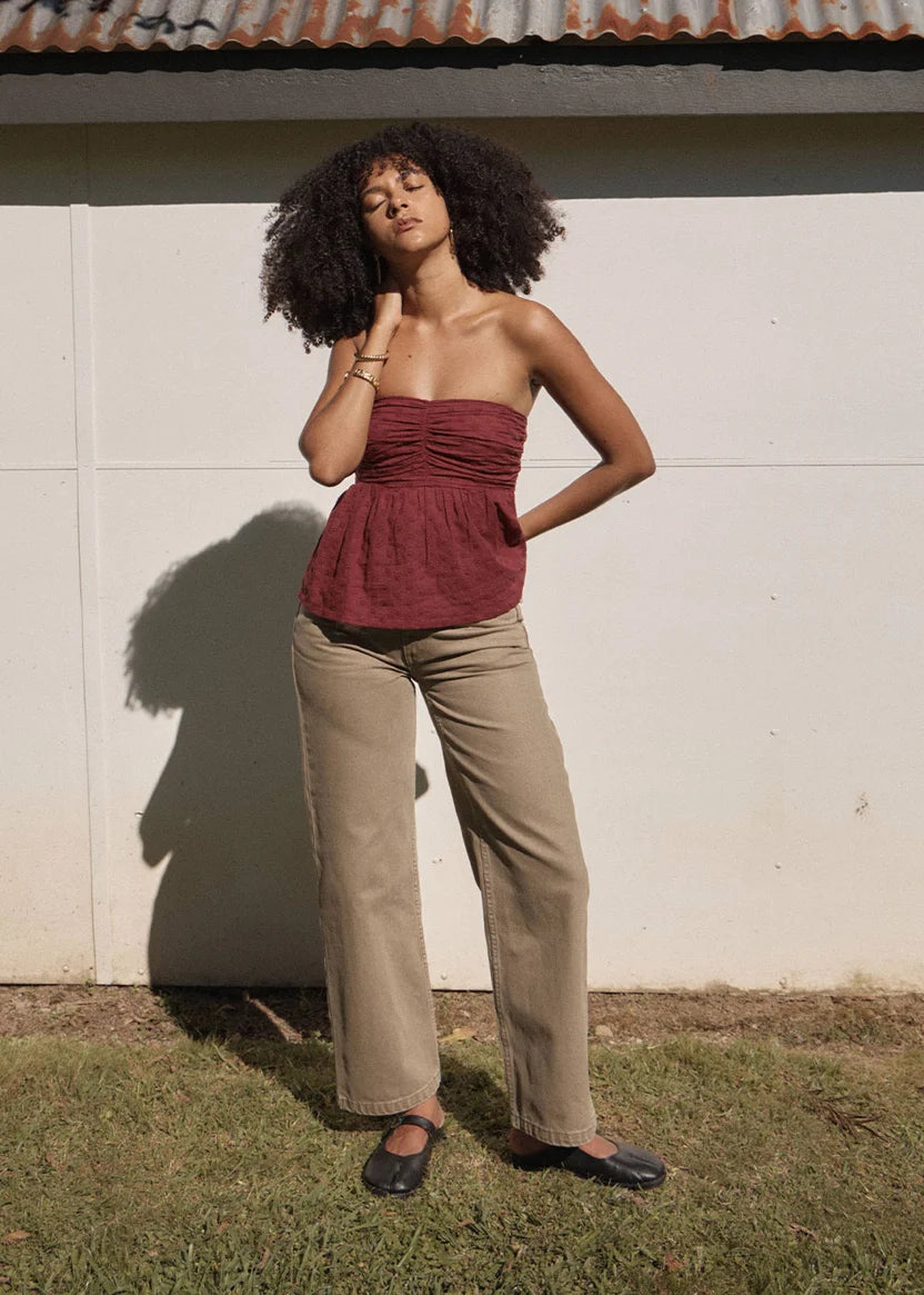 Juni Strapless Top