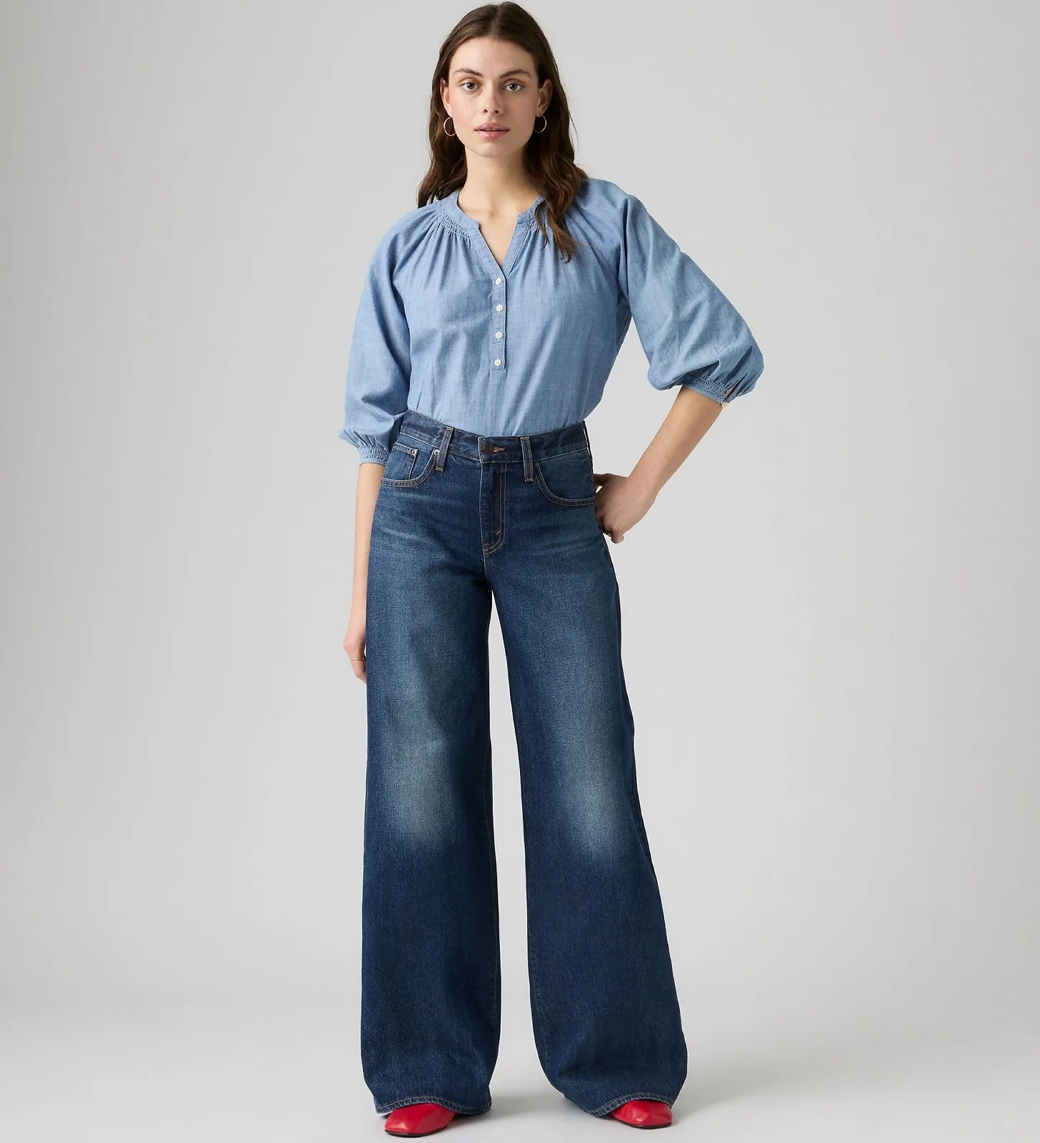 Middy Wide Leg Jean