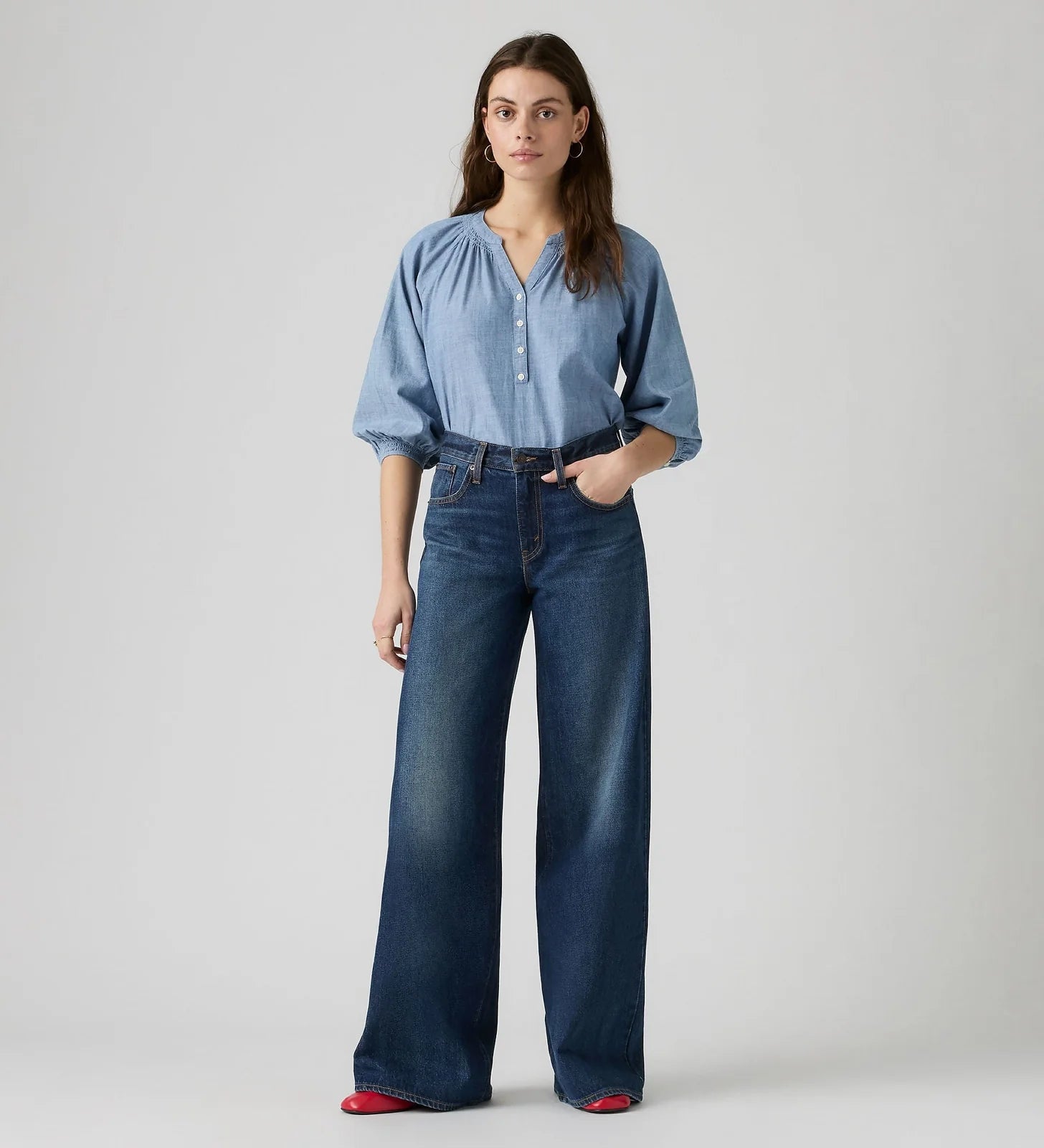 Middy Wide Leg Jean