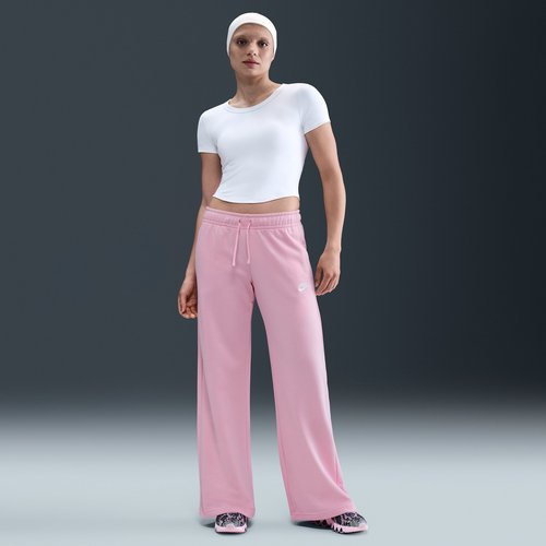 Nike Sportswear Club Fleece Women's Mid-Rise Wide Tracksuit Bottoms