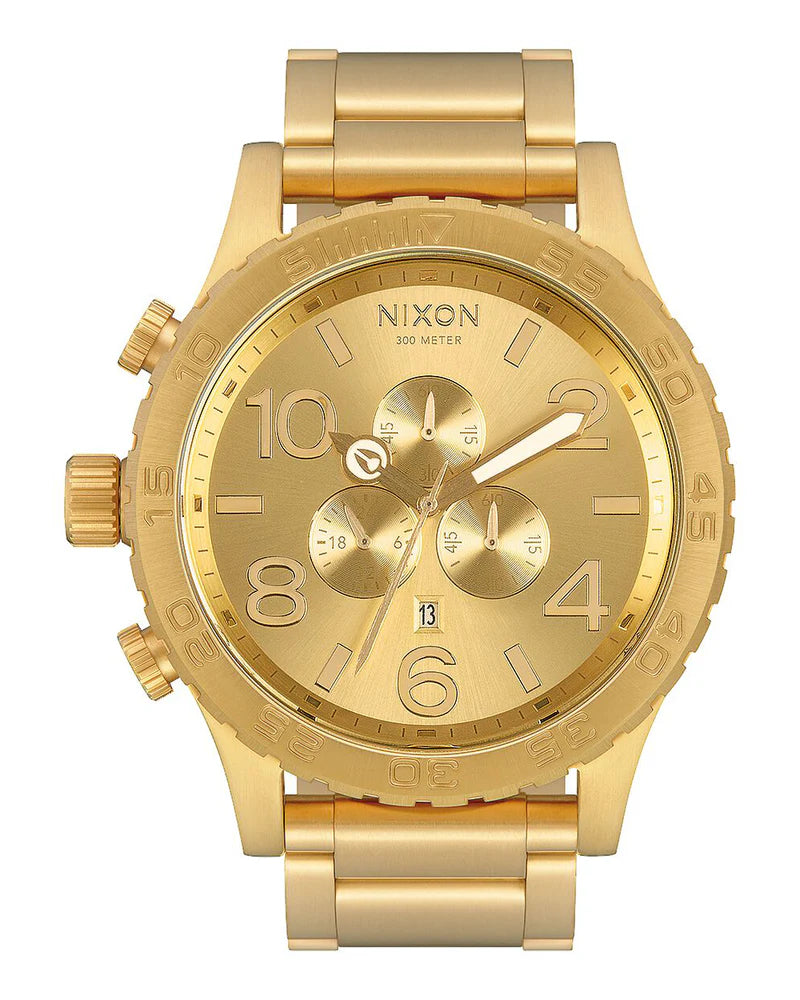 51-30 Chrono All Gold Watch