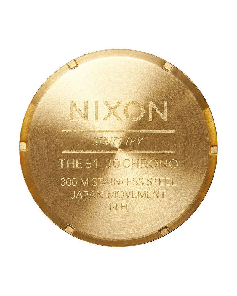 51-30 Chrono All Gold Watch