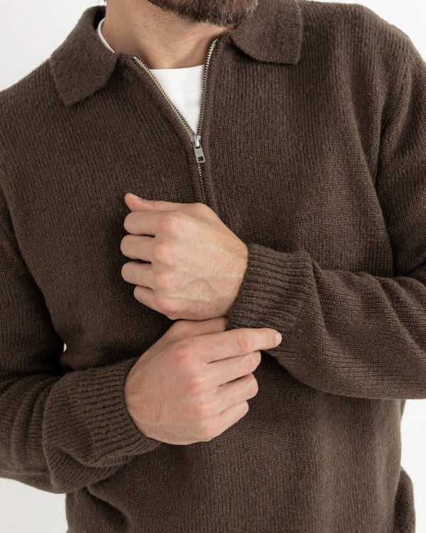 Quarter Zip Knit