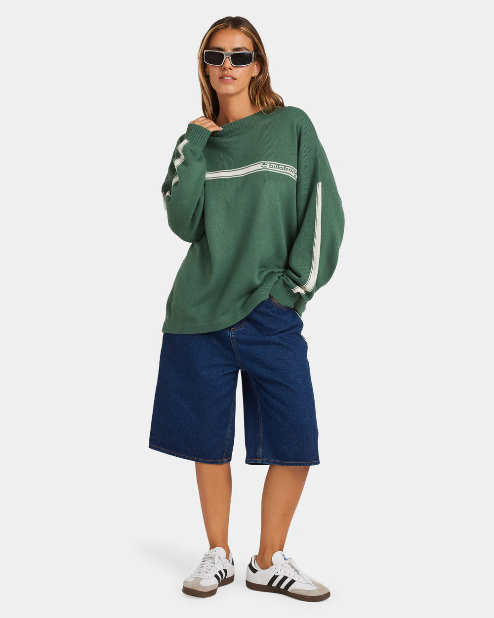 Bong Rule Sweater - Smoke Pine