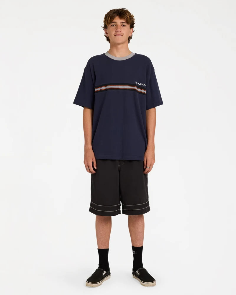 Spec Ribbed Short Sleeve Tee