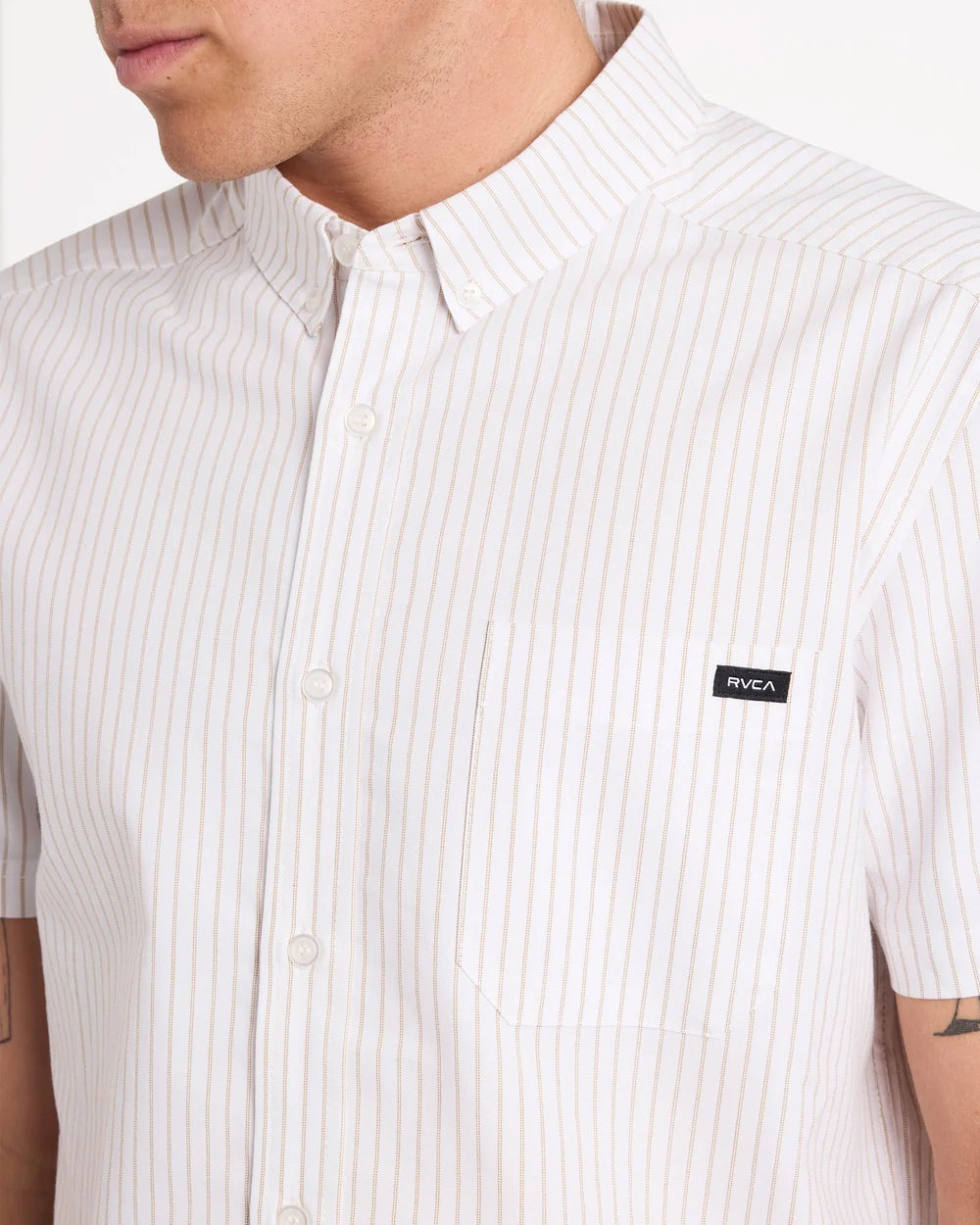 Pinstripe Short Sleeve Shirt