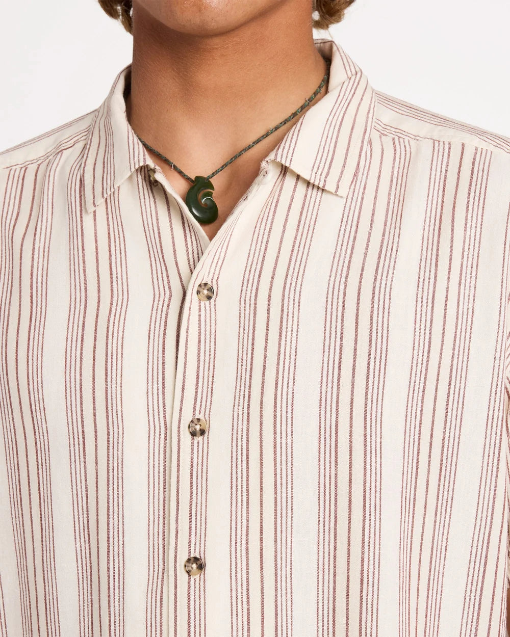 Beat Stripe Short Sleeve Shirt